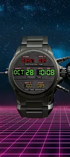 Скриншот 3 — Back to the Future WatchFace