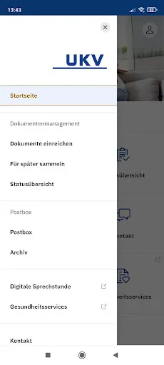 Скриншот 3 — UKV - Mein GesundheitsManager