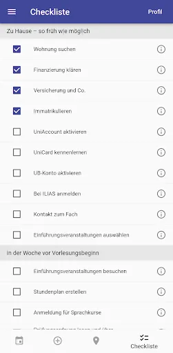 Скриншот 5 — myUFR - Universität Freiburg