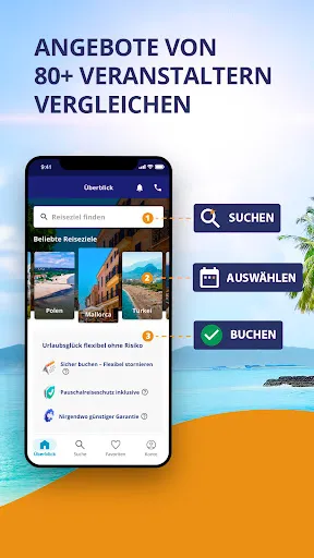 Скриншот 5 — ab in den urlaub: Reise buchen