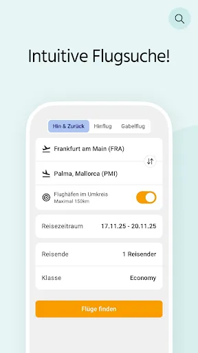 Скриншот 3 — Fluege.de: günstige Flüge