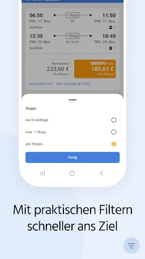 Скриншот 5 — Fluege.de: günstige Flüge