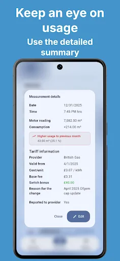 Скриншот 2 — Meter Readings