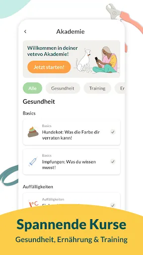 Скриншот 5 — vetevo: Gesundheit & Ernährung