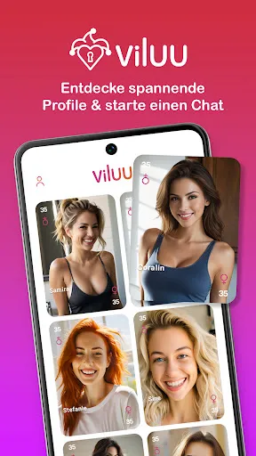 Скриншот 1 — Viluu - Chat, Flirt & Spaß