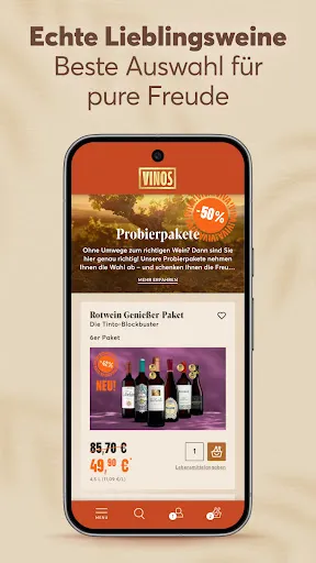Скриншот 4 — VINOS - Wein mobil kaufen
