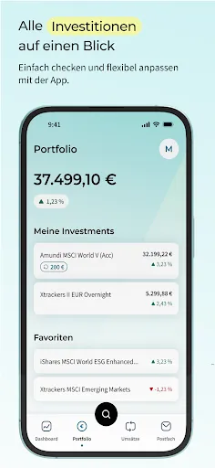 Скриншот 2 — VisualVest: ETFs & mehr