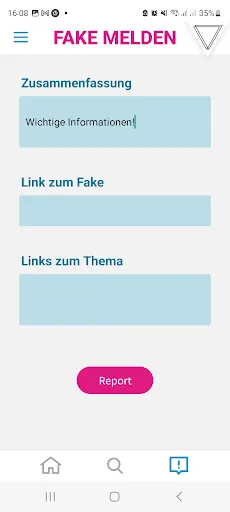 Скриншот 6 — Volksverpetzer-App