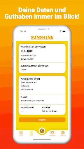 Скриншот 2 — Sunshine Sonnenstudio