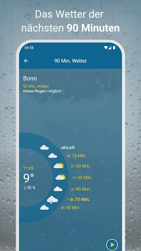 Скриншот 7 — RegenRadar mit Unwetterwarnung