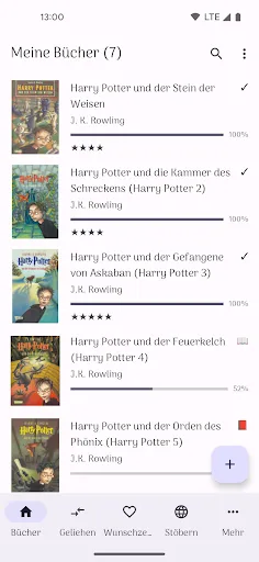 Скриншот 1 — bibliofy: Meine Büchersammlung