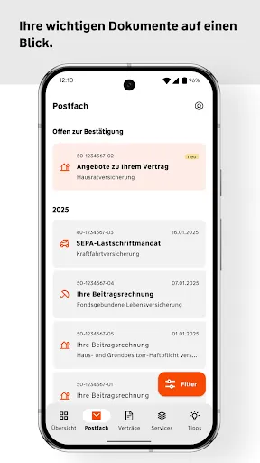 Скриншот 3 — W&W Kundenportal