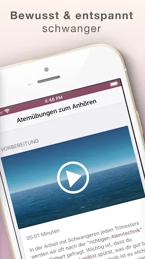 Скриншот 4 — Schwangerschaftsyoga Workouts