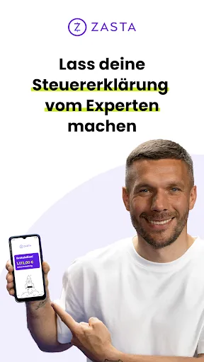 Скриншот 1 — Zasta: Super-App für Steuern