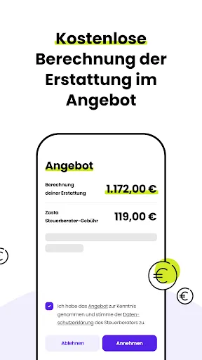 Скриншот 6 — Zasta: Super-App für Steuern