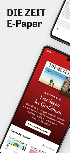 Скриншот 1 — DIE ZEIT E-Paper App