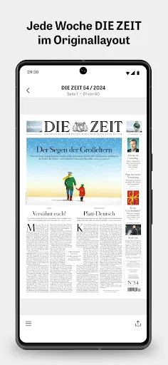 Скриншот 3 — DIE ZEIT E-Paper App