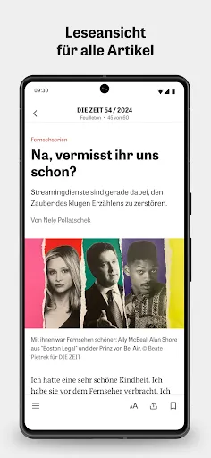 Скриншот 4 — DIE ZEIT E-Paper App