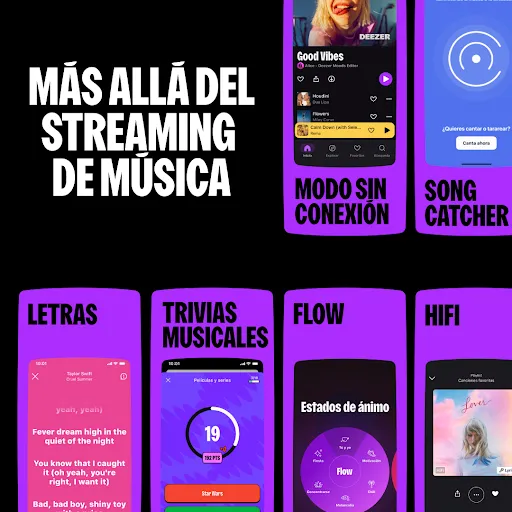 Скриншот 1 — Deezer - Música y Podcasts