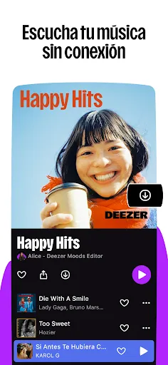 Скриншот 6 — Deezer - Música y Podcasts
