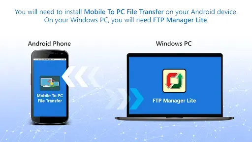 Скриншот 4 — Mobile to PC File Transfer