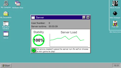 Скриншот 4 — Windows Bug Server Simulator