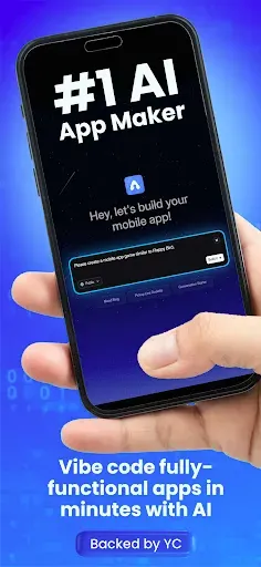 Скриншот 1 — AI App Builder - a0.dev