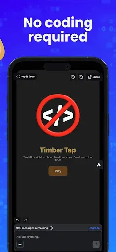 Скриншот 4 — AI App Builder - a0.dev