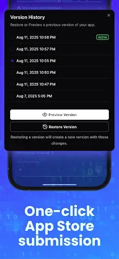 Скриншот 5 — AI App Builder - a0.dev