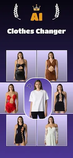 Скриншот 1 — AI Clothes Changer: ReWear