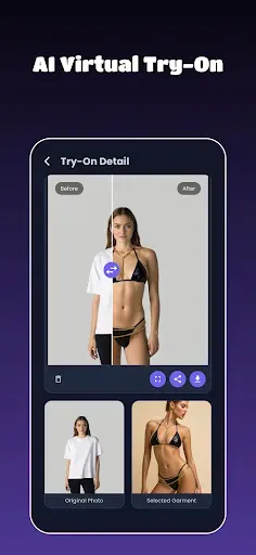 Скриншот 4 — AI Clothes Changer: ReWear