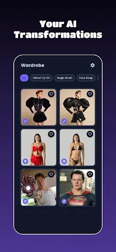 Скриншот 7 — AI Clothes Changer: ReWear
