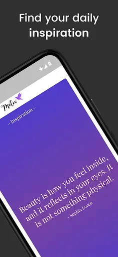 Скриншот 1 — Motiv - Motivational Quotes