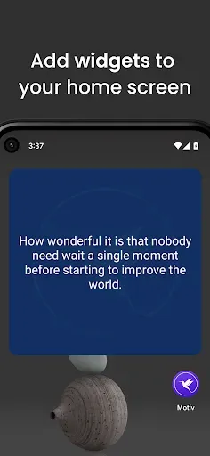 Скриншот 4 — Motiv - Motivational Quotes