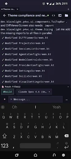 Скриншот 3 — Pocket for OpenCode
