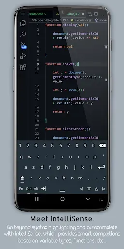 Скриншот 3 — VScode for Android