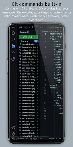 Скриншот 4 — VScode for Android