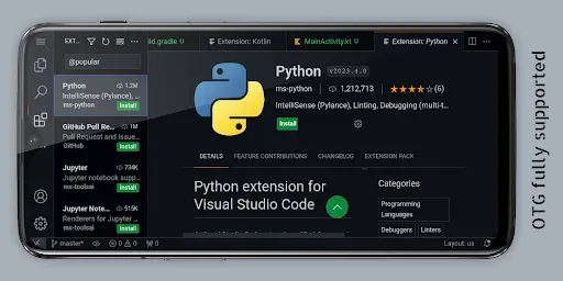 Скриншот 8 — VScode for Android
