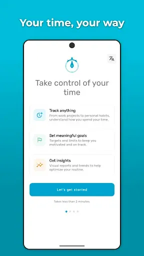 Скриншот 7 — Timelog - Goal & Time Tracker