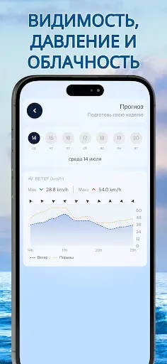 Скриншот 5 — Ветровой радар - Анемометр