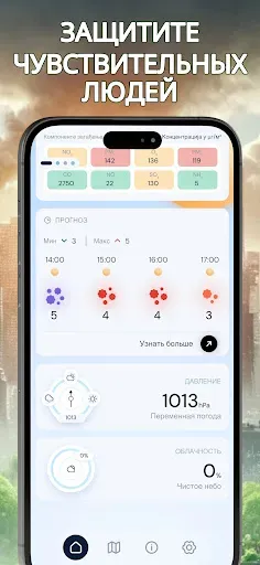 Скриншот 6 — Виджет качества воздуха