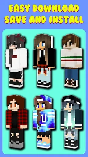 Скриншот 2 — Крутые Скины Девочек для MCPE