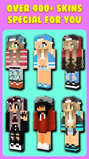 Скриншот 5 — Крутые Скины Девочек для MCPE