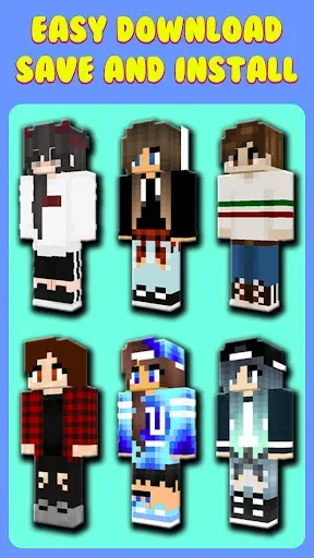 Скриншот 6 — Крутые Скины Девочек для MCPE
