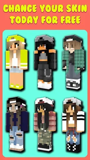 Скриншот 7 — Крутые Скины Девочек для MCPE