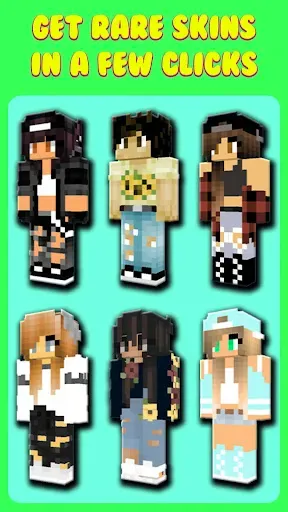 Скриншот 8 — Крутые Скины Девочек для MCPE