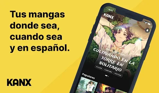 Скриншот 1 — KanX - Mangas en Español