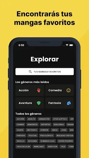 Скриншот 4 — KanX - Mangas en Español