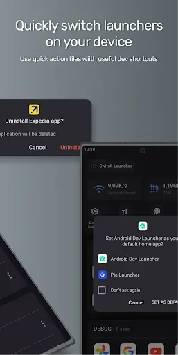 Скриншот 2 — Android Developer Launcher