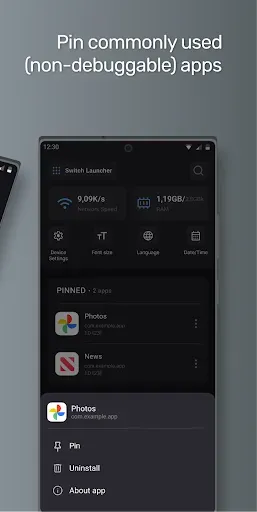 Скриншот 4 — Android Developer Launcher